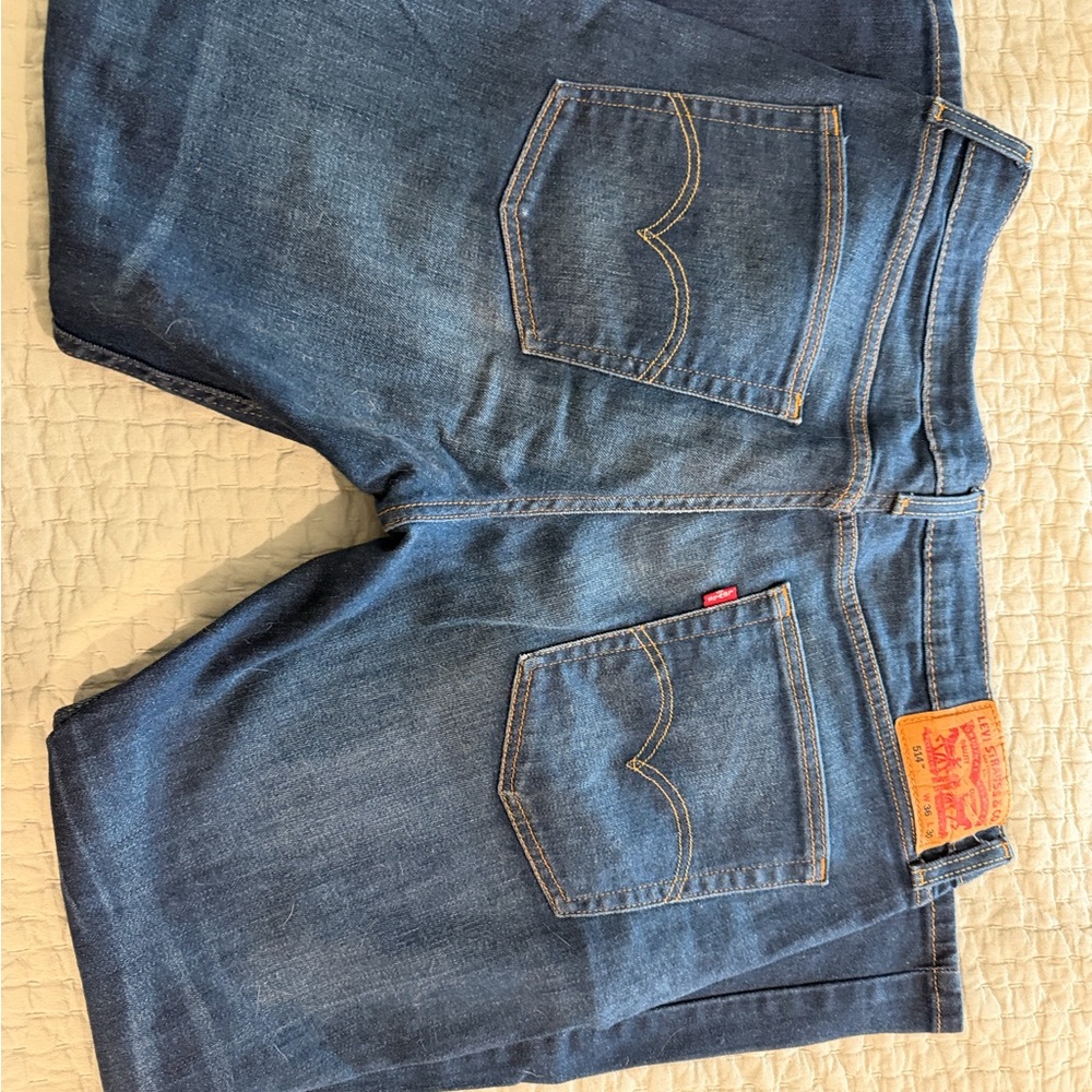 Levi's Dark Blue 514 Denim Jeans